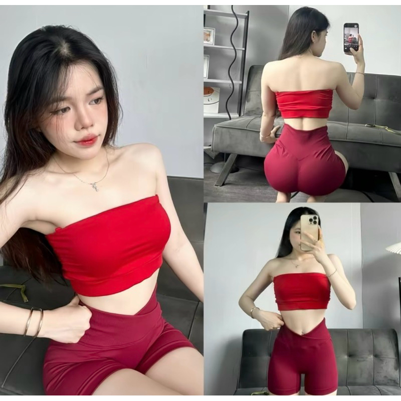 Áo Bra Quây Silicon chống tụt kèm dây tăng đơ mặc được nhiều kiểu (Tặng mút)