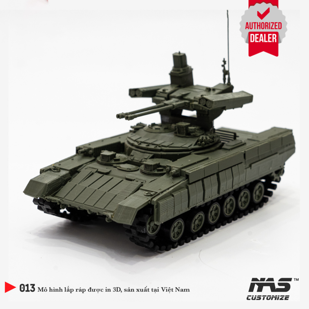 [NAS] Mô hình xe tăng Nga BMPT 1/48 Ver.1, Mô hình lắp ráp quân sự xe tăng Nga BMPT tỉ lệ 1/48