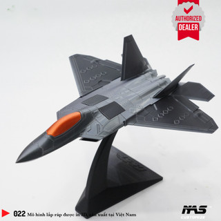 Mô hình máy bay tiêm kích f-22 raptor 1/72, mô hình lắp ráp máy bay phản lực f22 tỉ lệ 1/72