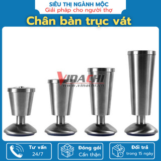Chân bàn trụ vát , phụ kiện bàn - Có chất liệu từ inox 304 - 1 chiếc