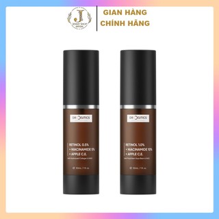 Kem dưỡng chống lão hóa retinol 0.5% 1% 30ml drceutics - mờ nếp nhăn sáng da mờ thâm nám - retinol 0.5% + b3 5% + apple