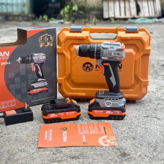 Máy Khoan Pin  5 Cell Kutan 3 Chức Năng Đầu Kẹp 10mm Auto lock Không Chổi Than Bảo Hành 6 Tháng