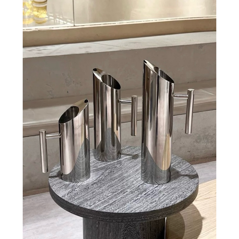 Ca trà đá inox hình ống trúc, inox cao cấp 304.