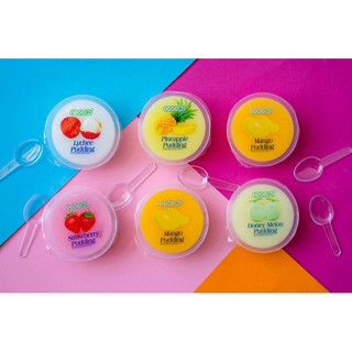 Thạch vỉ COCON Pudding Assorted 480g