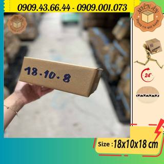 Hộp giấy P38 size 18x10x8 cm, thùng carton gói hàng Everest