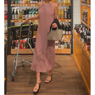 PLEATS DRESS (4 Colors)