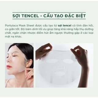Mặt Nạ Caryophy Portulaca Hỗ Trợ Giảm Mụn (1 Miếng)