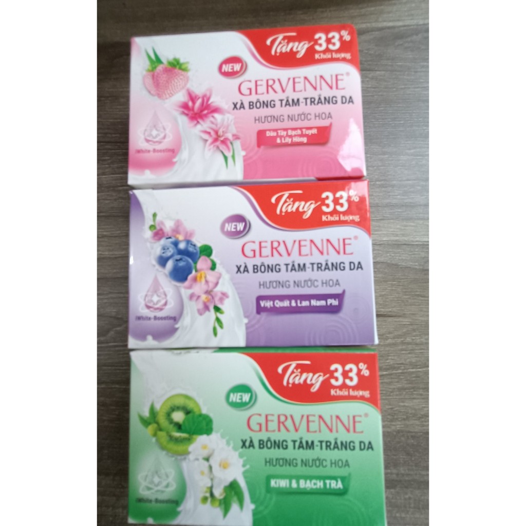 Gervenne - Xà bông cục gervenne 120g