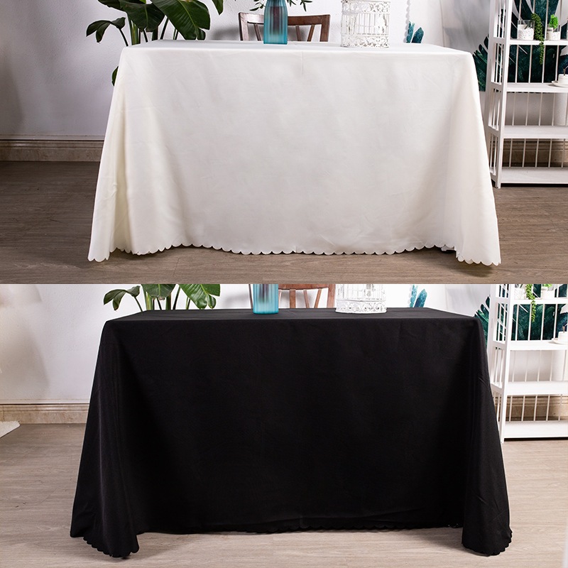 (COTTON LẠNH) Khăn vải trơn cao cấp dày dặn không nhăn, trải bàn tiệc đủ size, nhận may theo yêu cầu