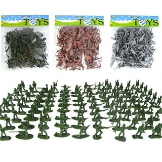 Set 100 mô hình đồ chơi người lính mini cho bé