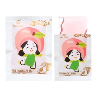 100g Thạch zai zai vuông thơm ngon, đủ vị