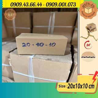 Hộp giấy P50 size 20x10x10 cm, thùng carton gói hàng Everest