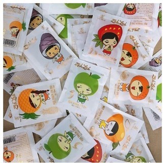 100g Thạch zai zai vuông thơm ngon, đủ vị
