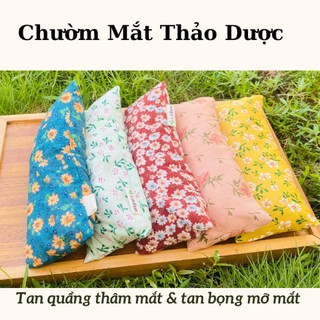 Combo 5 túi chườm mắt thảo dược 5 màu - giúp hỗ trợ ngủ ngon , tan bọng mỡ, giảm quầng thâm