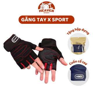 Găng Tay Tập Gym X Sport, HIFIT Găng Tay Tập Tạ Chuyên Nghiệp Classical Hở Ngón Cao Cấp