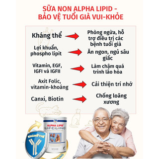 Sữa non Alpha Lipid Lifeline (New Zealand)