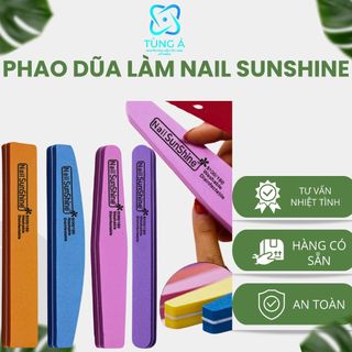 💖💖giá rẻ💖💖dũa móng tay-dũa bóng-dũa nhám 2 mặt sunshine