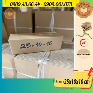 Hộp giấy P61 size 25x10x10 cm, thùng carton gói hàng Everest