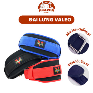 Đai lưng mềm tập gym nam Lifing belt đai bảo vệ lưng Valeo V02