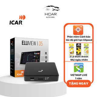 Bộ android box  icar elliview d5 / d5p tặng gspeed dành cho ô tô