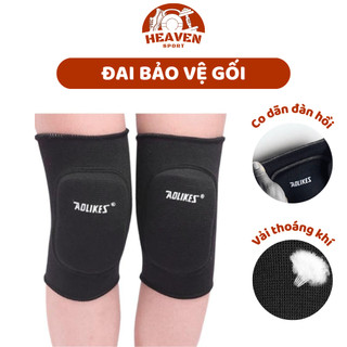 Đai Cuốn Bảo Vệ Đầu Gối Có Đệm Chơi Thể Thao Chính Hãng AOLIKES (1 đôi) AL0219