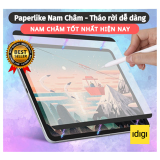 Miếng dán Paperlike Từ tính Nam châm iPad Pro 11 /10.5/10.2/iPad 9.7 12.9. Tặng kèm túi đựng