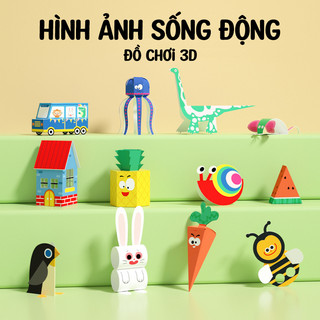 [ RẺ VÔ ĐỊCH ] Bộ Đồ Chơi Gấp Giấy Origami Nhật Bản 32 Chủ Đề Sáng Tạo Cho Bé  kèm keo dán trong bộ 9-ORIGAMI