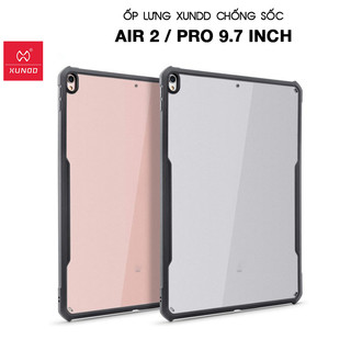 [Hỏa Tốc HCM] Ốp lưng XUNDD iPad Air 2 / iPad Pro 9.7 inch (BEETLE SERIES) Chống shock, Mặt lưng trong, Viền TPU - Đen