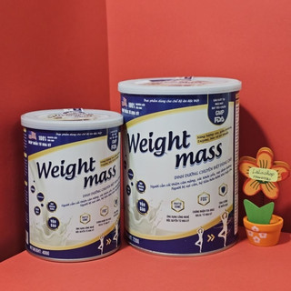 Sữa tăng cân weight mass chính hãng hộp lớn 720g - 400g