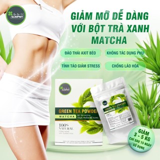 Bột trà xanh giảm cân, giảm béo, giảm mỡ, trà xanh ngừa lão hóa