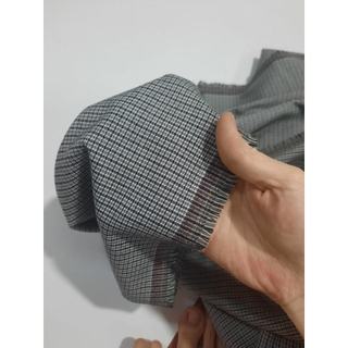 Vải tuýt si kẻ 42k/m
