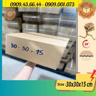 Hộp giấy size 30x30x15 cm, thùng carton gói hàng Everest