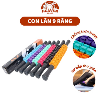 Con lăn 9 răng dãn cơ gậy lăn massage dãn cơ bắp roller stick