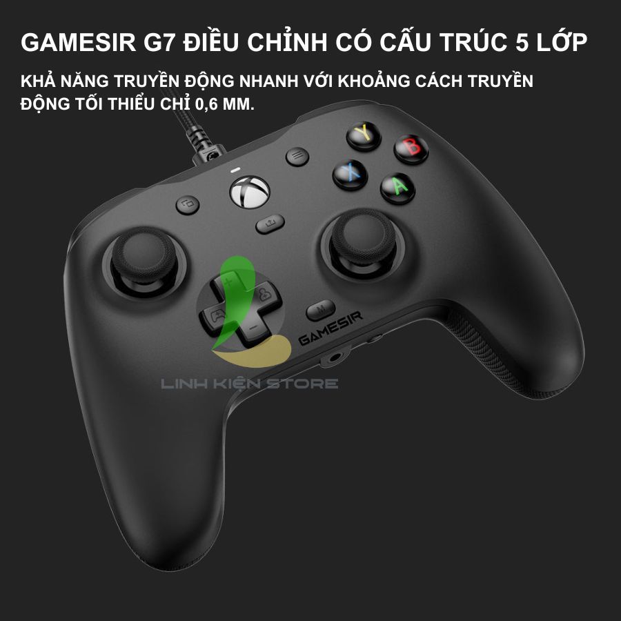 Tay cầm game GameSir G7 / G7 Pro  - Gamepad chuyên nghiệp kết nối có dây cho Xbox và PC | BigBuy360 - bigbuy360.vn