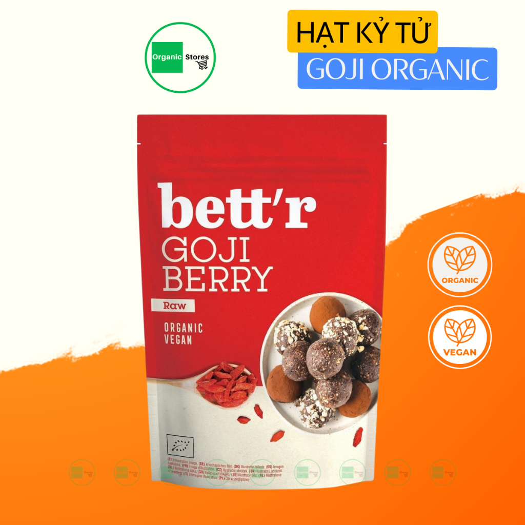 Kỷ tử Organic Goji (Biohome - Dragon) - Ăn thực dưỡng - Organic Stores
