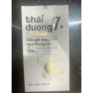 Dầu gội thái dương 7 plus  100ml và chai 250ml ngăn ngừa rụng tóc giúp tóc suôn mượt ( hàng công ty sao thái dương)