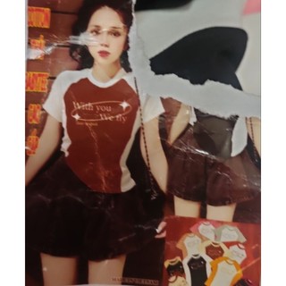 Áo croptop thun borip thái xịn