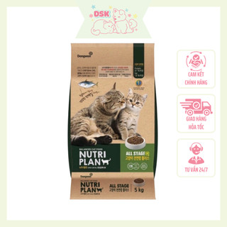 Thức Ăn Hạt Nutri Plan Cho Mèo Mọi Lứa Tuổi - Bao 5kg