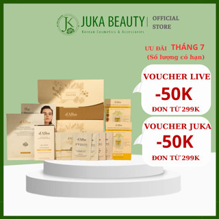 Sample sữa rửa mặt, dầu gội, sữa tắm, mask ngủ D'alba Oil Cream Cleanser / Serum Shampoo / Body Cleanser/ Sleeping Pack