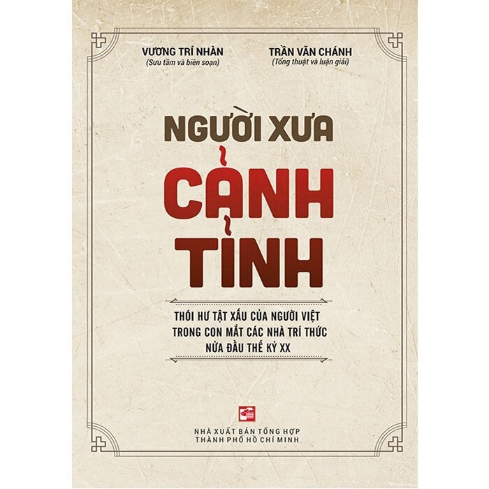 Sách - Người Xưa Cảnh Tỉnh