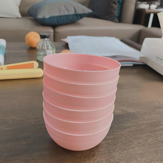 Chén nhựa dẻo, bát gáo dừa dùng để pha trộn bột đắp mặt tắm body, dụng cụ làm đẹp spa