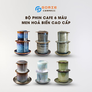 Bộ phin pha cà phê gốm sứ - Phin Pha Cafe Gốm Bát Tràng
