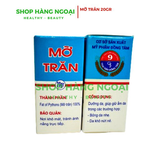 Mỡ trăn Đồng Tâm 20g