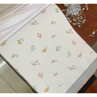 Giấy dán tường hoa văn phòng ngủ hàn quốc với hoạ tiết hoa mini vintage 3d GDT62