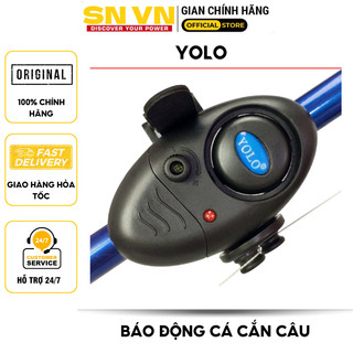Báo động cá cắn câu Yolo v2, khi có cá cắn thiết bị sẽ báo đèn đồng thời còi báo động sẽ hú lên