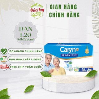 Tã dán siêu thấm Caryn L20 cho người lớn vòng hông 68-122cm_Duchuymilk