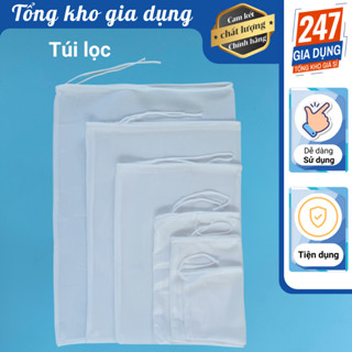 Túi vải lưới dùng để lọc Trà, cà phê, túi vải lọc trà, cà phê, túi hầm gia vị