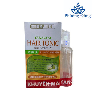 (Tặng kèm bình xịt)  Tinh dầu bưởi dưỡng tóc Hair Tonic Citrus Yanagiya 240ml