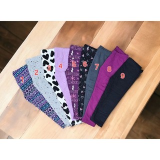 Legging bé gái xuât dư size 4y ( Chất nỉ bông mặc ấm )