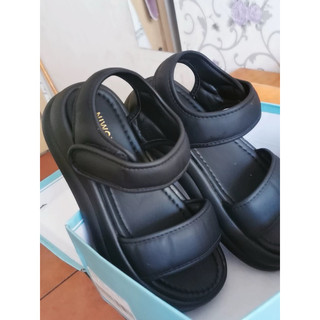 [ORDER] Sandal đế bằng quai dán (ảnh thật ở cuối)